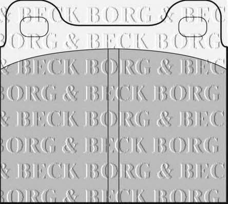 Borg & beck BBP1210 Гальмівні колодки, комплект BBP1210: Купити в Україні - Добра ціна на EXIST.UA!