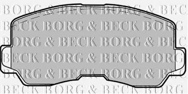 Borg & beck BBP1213 Гальмівні колодки, комплект BBP1213: Купити в Україні - Добра ціна на EXIST.UA!