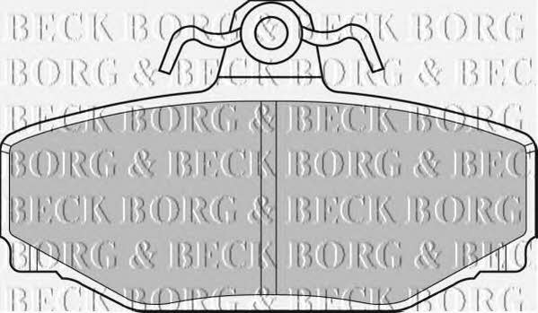 Borg & beck BBP1218 Гальмівні колодки, комплект BBP1218: Купити в Україні - Добра ціна на EXIST.UA!