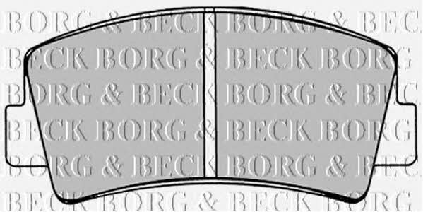 Borg & beck BBP1221 Гальмівні колодки, комплект BBP1221: Купити в Україні - Добра ціна на EXIST.UA!