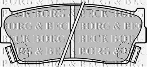 Borg & beck BBP1228 Гальмівні колодки, комплект BBP1228: Купити в Україні - Добра ціна на EXIST.UA!