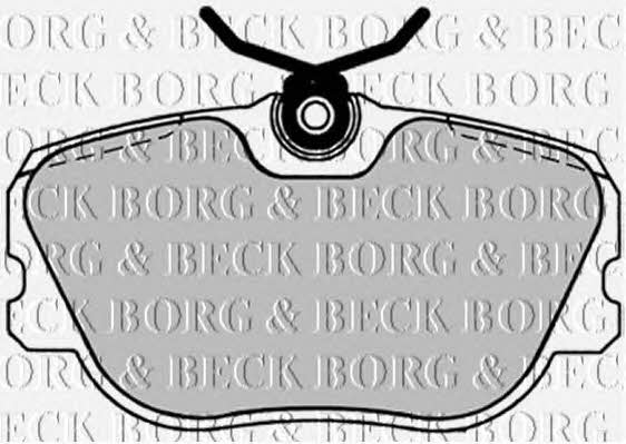 Borg & beck BBP1229 Гальмівні колодки, комплект BBP1229: Купити в Україні - Добра ціна на EXIST.UA!
