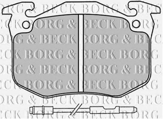 Borg & beck BBP1230 Гальмівні колодки, комплект BBP1230: Приваблива ціна - Купити в Україні на EXIST.UA!