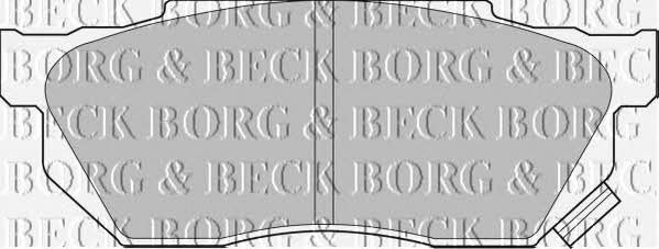 Borg & beck BBP1236 Гальмівні колодки, комплект BBP1236: Купити в Україні - Добра ціна на EXIST.UA!