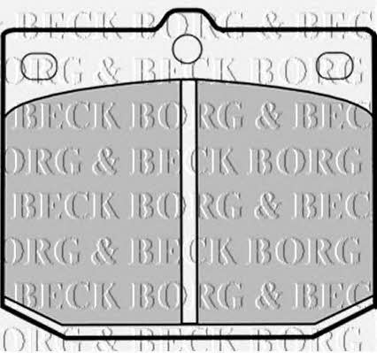 Borg & beck BBP1239 Гальмівні колодки, комплект BBP1239: Купити в Україні - Добра ціна на EXIST.UA!