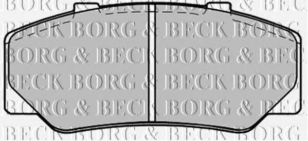 Borg & beck BBP1246 Гальмівні колодки, комплект BBP1246: Купити в Україні - Добра ціна на EXIST.UA!
