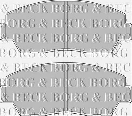 Borg & beck BBP1248 Гальмівні колодки, комплект BBP1248: Купити в Україні - Добра ціна на EXIST.UA!