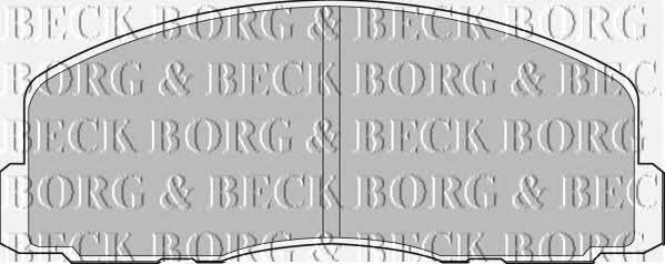 Borg & beck BBP1262 Гальмівні колодки, комплект BBP1262: Купити в Україні - Добра ціна на EXIST.UA!