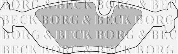 Borg & beck BBP1266 Гальмівні колодки, комплект BBP1266: Приваблива ціна - Купити в Україні на EXIST.UA!
