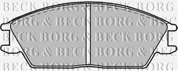 Borg & beck BBP1268 Гальмівні колодки, комплект BBP1268: Купити в Україні - Добра ціна на EXIST.UA!