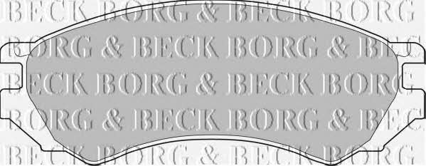 Borg & beck BBP1272 Гальмівні колодки, комплект BBP1272: Приваблива ціна - Купити в Україні на EXIST.UA!