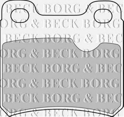 Borg & beck BBP1282 Гальмівні колодки, комплект BBP1282: Купити в Україні - Добра ціна на EXIST.UA!