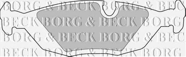 Borg & beck BBP1284 Гальмівні колодки, комплект BBP1284: Купити в Україні - Добра ціна на EXIST.UA!
