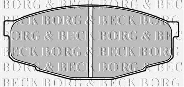 Borg & beck BBP1285 Гальмівні колодки, комплект BBP1285: Купити в Україні - Добра ціна на EXIST.UA!