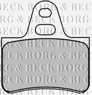 Borg & beck BBP1290 Гальмівні колодки, комплект BBP1290: Купити в Україні - Добра ціна на EXIST.UA!