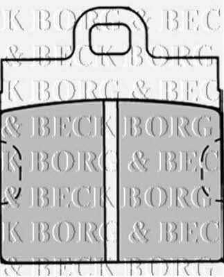 Borg & beck BBP1291 Гальмівні колодки, комплект BBP1291: Приваблива ціна - Купити в Україні на EXIST.UA!