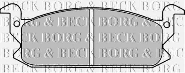 Borg & beck BBP1293 Гальмівні колодки, комплект BBP1293: Купити в Україні - Добра ціна на EXIST.UA!