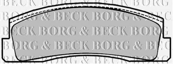 Borg & beck BBP1294 Гальмівні колодки, комплект BBP1294: Купити в Україні - Добра ціна на EXIST.UA!