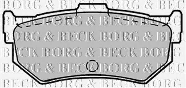 Borg & beck BBP1297 Гальмівні колодки, комплект BBP1297: Купити в Україні - Добра ціна на EXIST.UA!