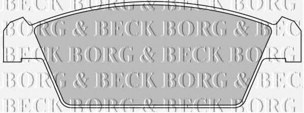 Borg & beck BBP1299 Гальмівні колодки, комплект BBP1299: Купити в Україні - Добра ціна на EXIST.UA!
