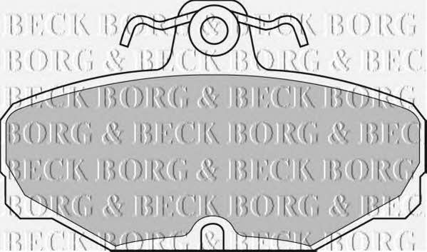 Borg & beck BBP1302 Гальмівні колодки, комплект BBP1302: Купити в Україні - Добра ціна на EXIST.UA!