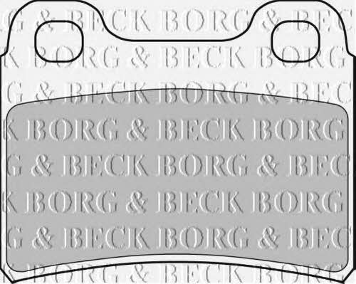 Borg & beck BBP1304 Гальмівні колодки, комплект BBP1304: Купити в Україні - Добра ціна на EXIST.UA!