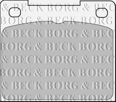 Borg & beck BBP1307 Гальмівні колодки, комплект BBP1307: Купити в Україні - Добра ціна на EXIST.UA!