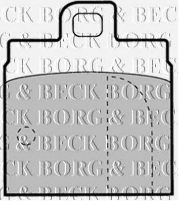Borg & beck BBP1308 Гальмівні колодки, комплект BBP1308: Купити в Україні - Добра ціна на EXIST.UA!