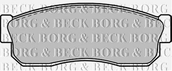 Borg & beck BBP1312 Гальмівні колодки, комплект BBP1312: Купити в Україні - Добра ціна на EXIST.UA!