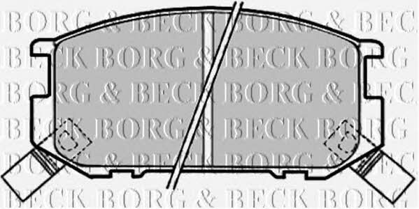 Borg & beck BBP1318 Гальмівні колодки, комплект BBP1318: Купити в Україні - Добра ціна на EXIST.UA!