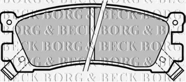 Borg & beck BBP1328 Гальмівні колодки, комплект BBP1328: Купити в Україні - Добра ціна на EXIST.UA!