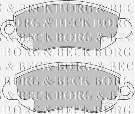 Borg & beck BBP1626 Гальмівні колодки, комплект BBP1626: Приваблива ціна - Купити в Україні на EXIST.UA!
