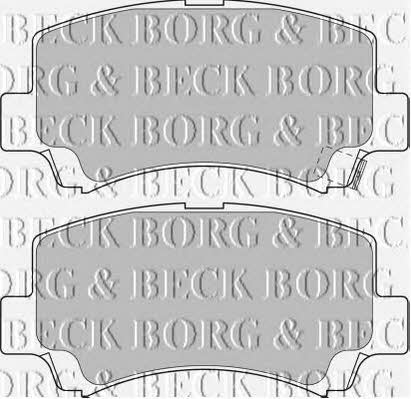 Borg & beck BBP1632 Гальмівні колодки, комплект BBP1632: Купити в Україні - Добра ціна на EXIST.UA!