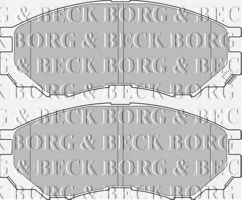 Borg & beck BBP1637 Гальмівні колодки, комплект BBP1637: Купити в Україні - Добра ціна на EXIST.UA!