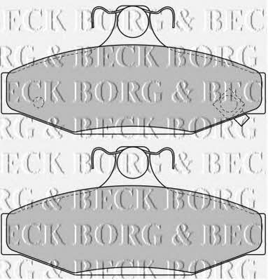 Borg & beck BBP1650 Гальмівні колодки, комплект BBP1650: Приваблива ціна - Купити в Україні на EXIST.UA!