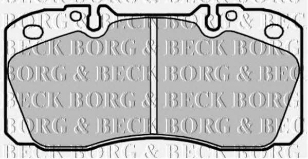 Borg & beck BBP1660 Гальмівні колодки, комплект BBP1660: Купити в Україні - Добра ціна на EXIST.UA!