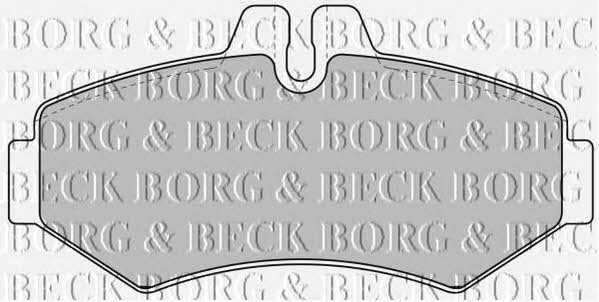 Borg & beck BBP1667 Гальмівні колодки, комплект BBP1667: Купити в Україні - Добра ціна на EXIST.UA!
