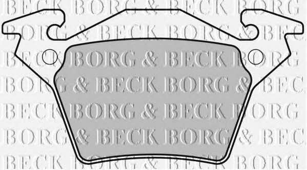 Borg & beck BBP1670 Гальмівні колодки, комплект BBP1670: Купити в Україні - Добра ціна на EXIST.UA!