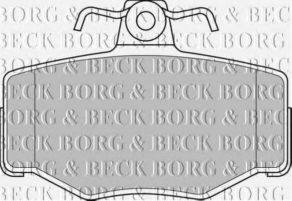 Borg & beck BBP1673 Гальмівні колодки, комплект BBP1673: Приваблива ціна - Купити в Україні на EXIST.UA!