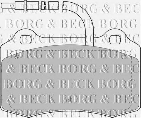 Borg & beck BBP1674 Гальмівні колодки, комплект BBP1674: Купити в Україні - Добра ціна на EXIST.UA!