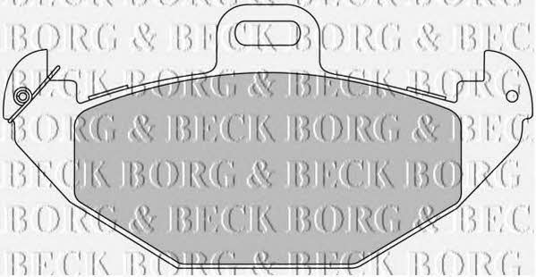 Borg & beck BBP1676 Гальмівні колодки, комплект BBP1676: Купити в Україні - Добра ціна на EXIST.UA!