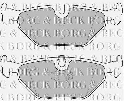 Borg & beck BBP1677 Гальмівні колодки, комплект BBP1677: Купити в Україні - Добра ціна на EXIST.UA!