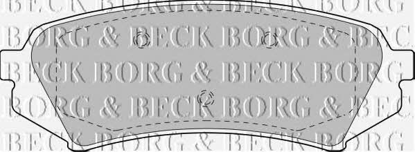 Borg & beck BBP1685 Гальмівні колодки, комплект BBP1685: Купити в Україні - Добра ціна на EXIST.UA!