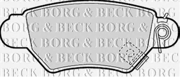 Borg & beck BBP1688 Гальмівні колодки, комплект BBP1688: Купити в Україні - Добра ціна на EXIST.UA!
