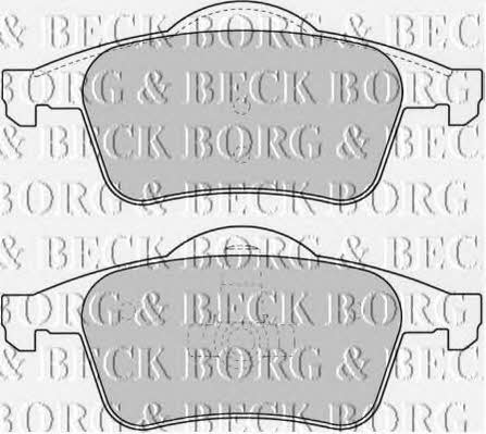 Borg & beck BBP1697 Гальмівні колодки, комплект BBP1697: Купити в Україні - Добра ціна на EXIST.UA!