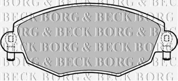 Borg & beck BBP1706 Гальмівні колодки, комплект BBP1706: Купити в Україні - Добра ціна на EXIST.UA!