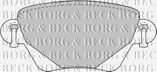 Borg & beck BBP1707 Гальмівні колодки, комплект BBP1707: Купити в Україні - Добра ціна на EXIST.UA!