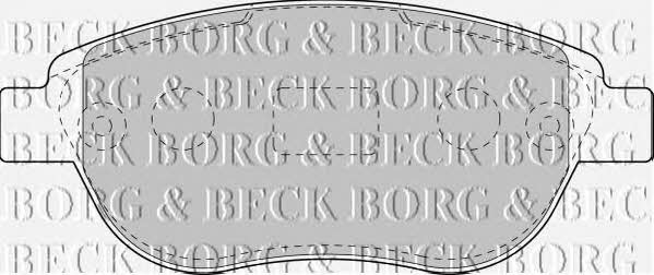 Borg & beck BBP1715 Гальмівні колодки, комплект BBP1715: Купити в Україні - Добра ціна на EXIST.UA!