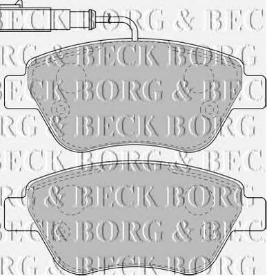 Borg & beck BBP1716 Гальмівні колодки, комплект BBP1716: Купити в Україні - Добра ціна на EXIST.UA!