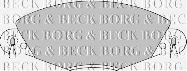 Borg & beck BBP1723 Гальмівні колодки, комплект BBP1723: Купити в Україні - Добра ціна на EXIST.UA!